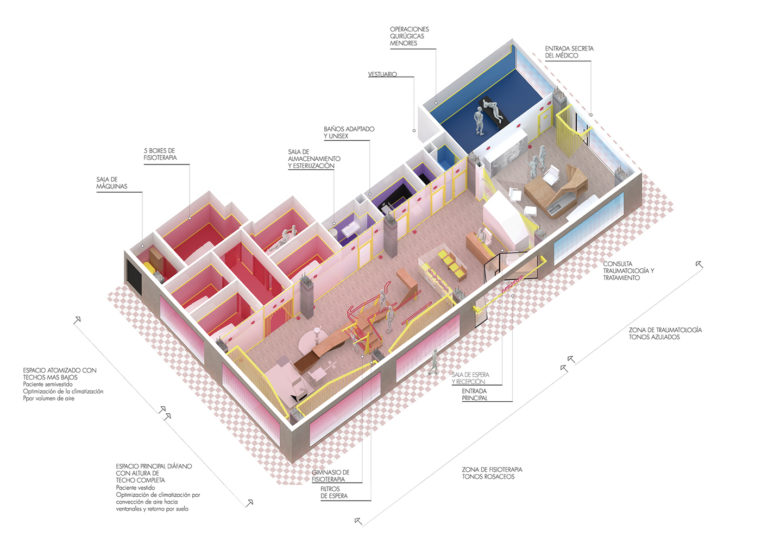 Une clinique aux couleurs thérapeutiques – ArchiBat Mag