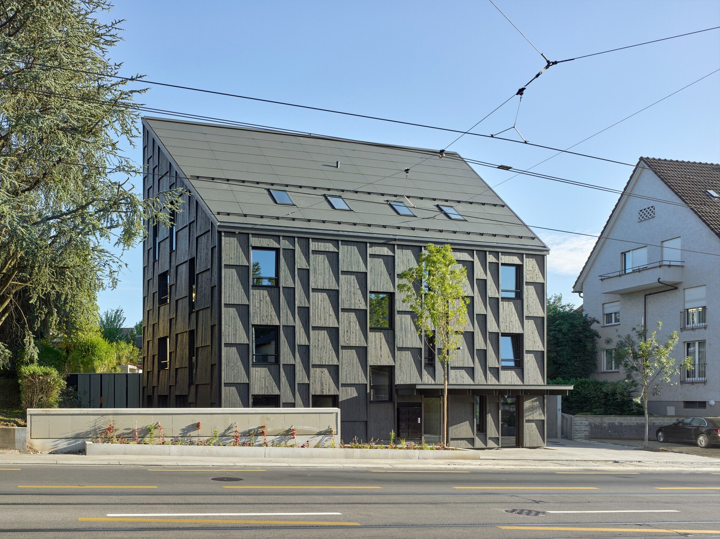 Un bâtiment résidentiel sobre et homogène – ArchiBat Mag